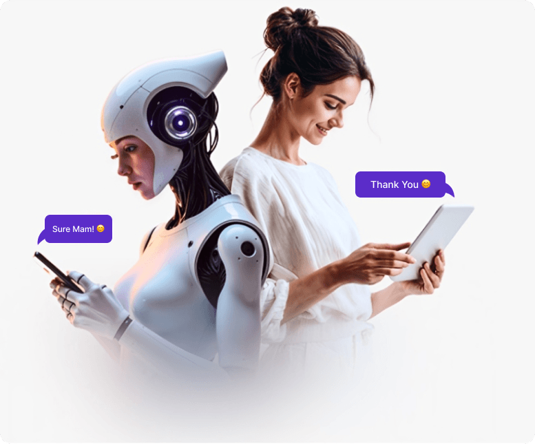 AI Voice Assistant with Human Agent