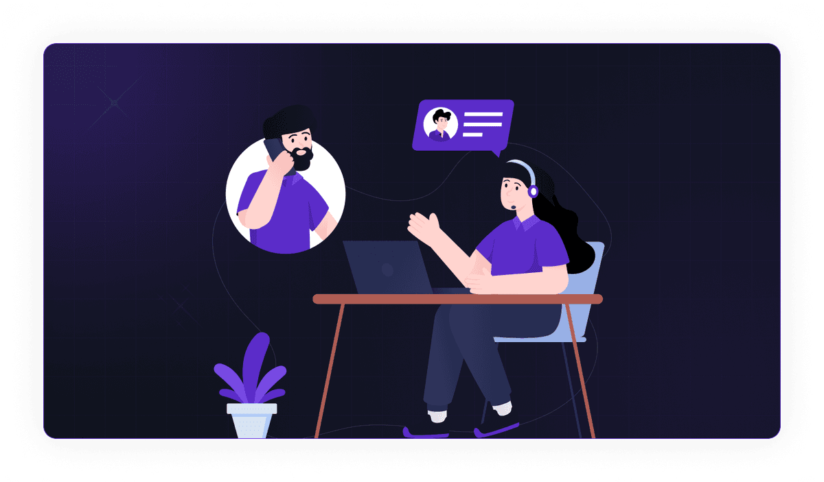 Voice agent conversation interface